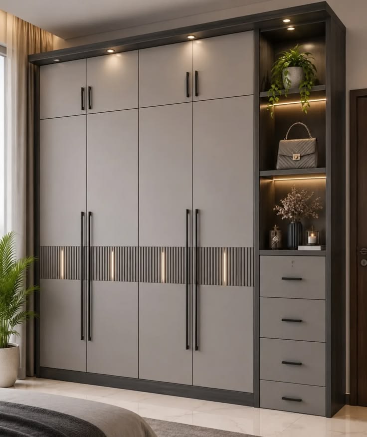 Wardrobes by RK Creative Interior in Madurai